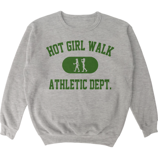 Hot Girl Athletic Dept. Crewneck