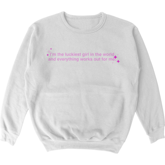 Luckiest Girl Crewneck