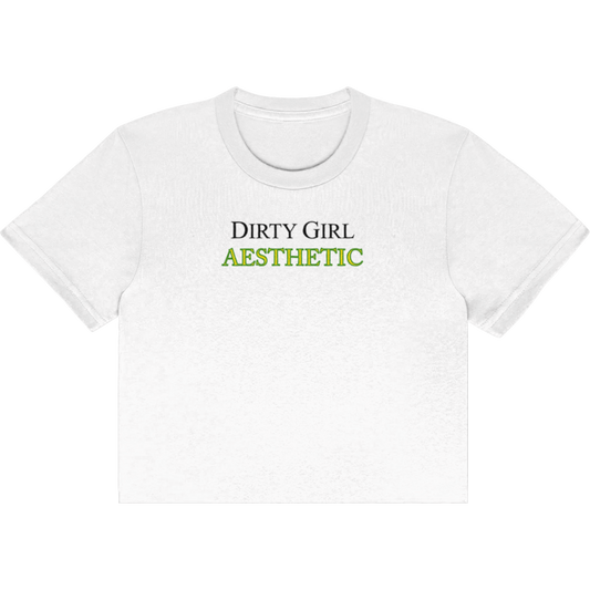 Dirty Girl Aesthetic Crop Top