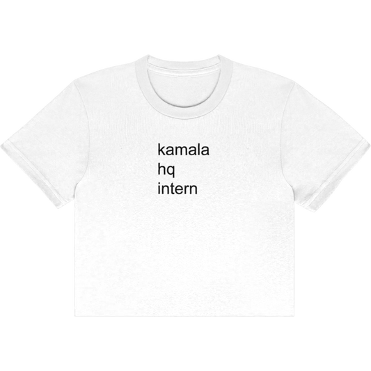 Kamala HQ Intern Crop Top